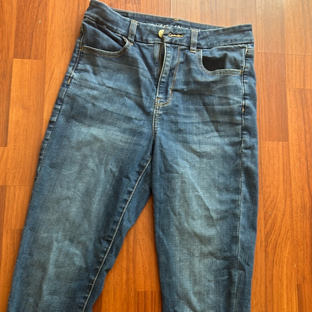 American Eagle curvy high rise jeggings